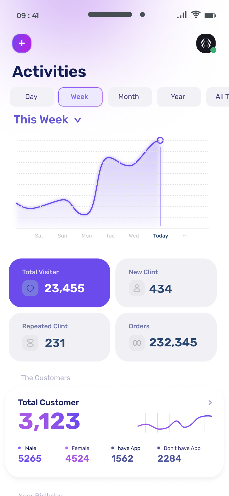 Mobile App View 1